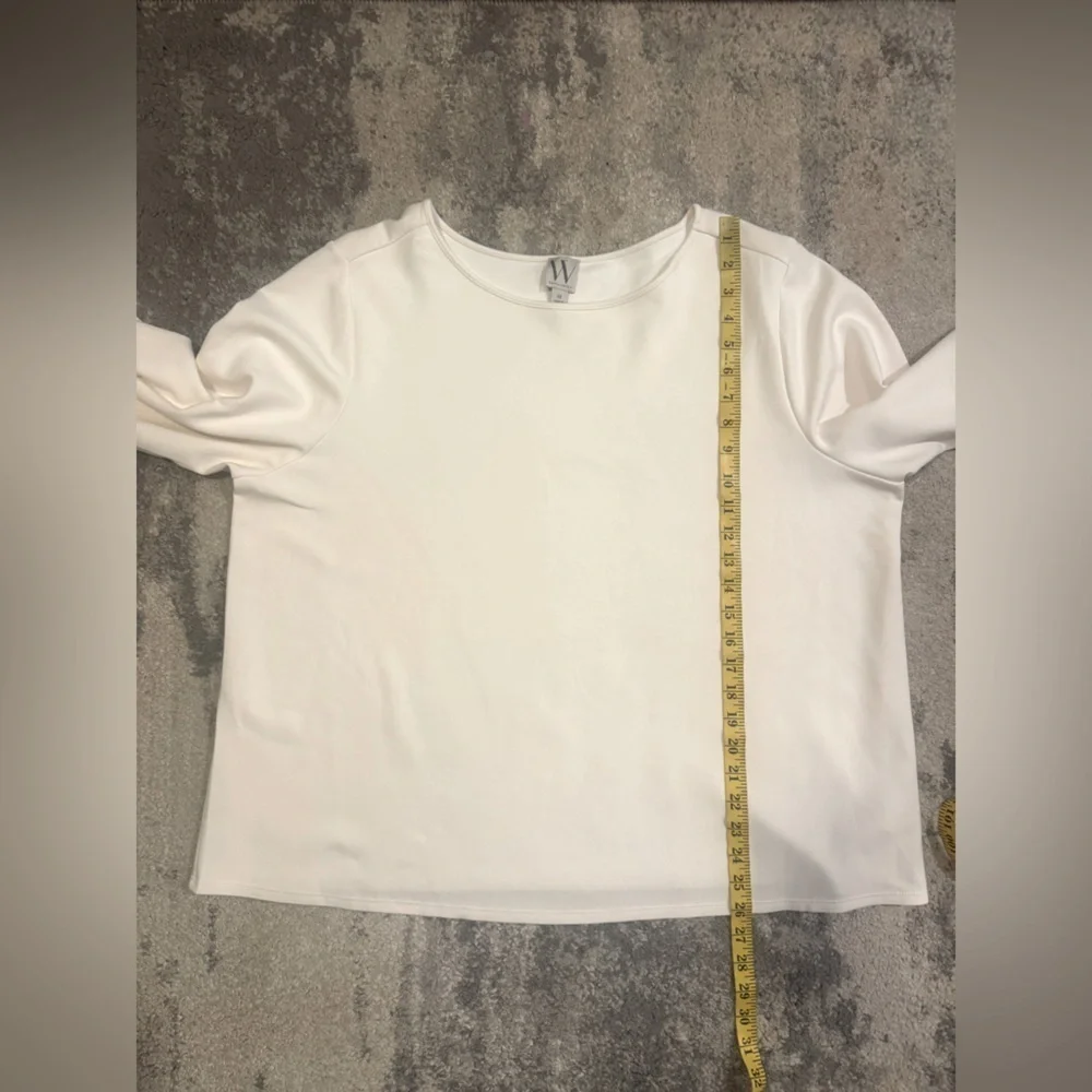 Worthington Long Sleeve White Women's Top